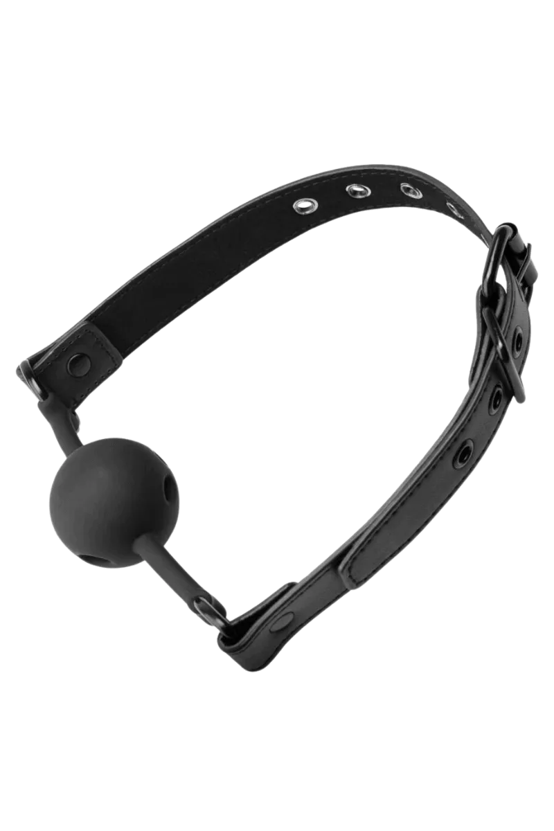 Silikon-Knebel mit Löchern Silikon-Knebel mit Löchern