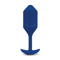 B-Vibe Vibrating Snug Plug XL: Vibro-Analplug, navy B-Vibe Vibrating Snug Plug XL: Vibro-Analplug, navy