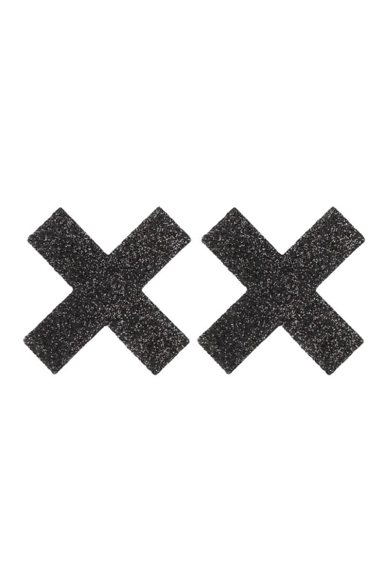 Nipple Pasties Kreuze schwarz Nipple Pasties Kreuze schwarz