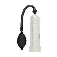 Power Massage Pump: Penispumpe mit Massagefunktion, transparent Power Massage Pump: Penispumpe mit Massagefunktion, transparent