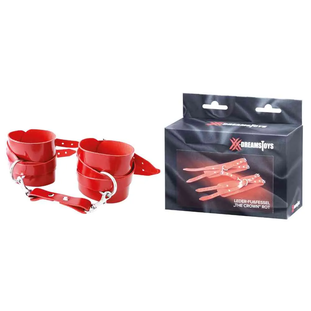 Leder-Fußfessel "The Crown" – Bild 3