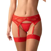 Obsessive - Aliosa Strumpfhaltergürtel - Rot Obsessive - Aliosa Strumpfhaltergürtel - Rot