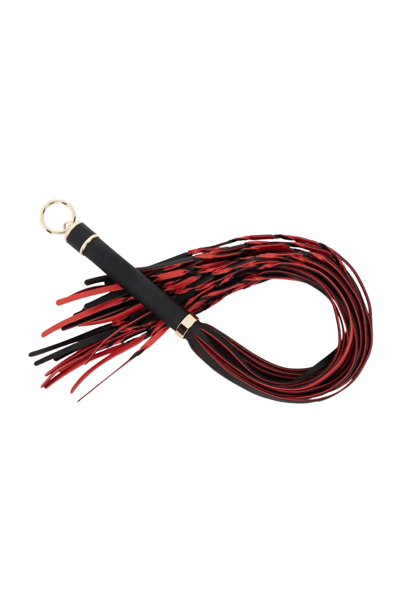 Flogger schwarz-rot Flogger schwarz-rot