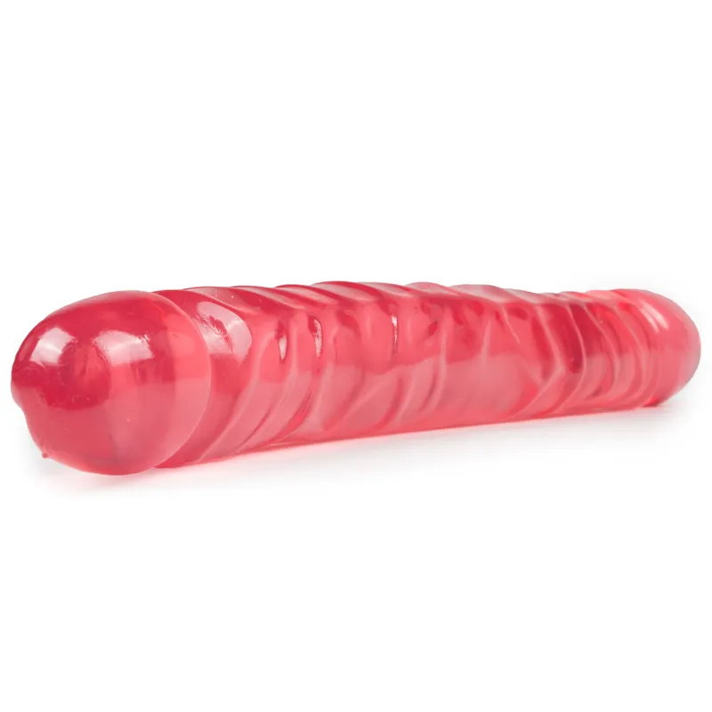 Crystal Jellies - 30,48 cm Jr. Doppeldildo – Bild 5