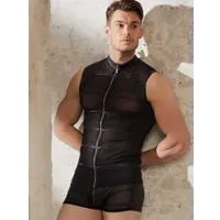 NEK: Zip-Tanktop, schwarz (S) NEK: Zip-Tanktop, schwarz (S)