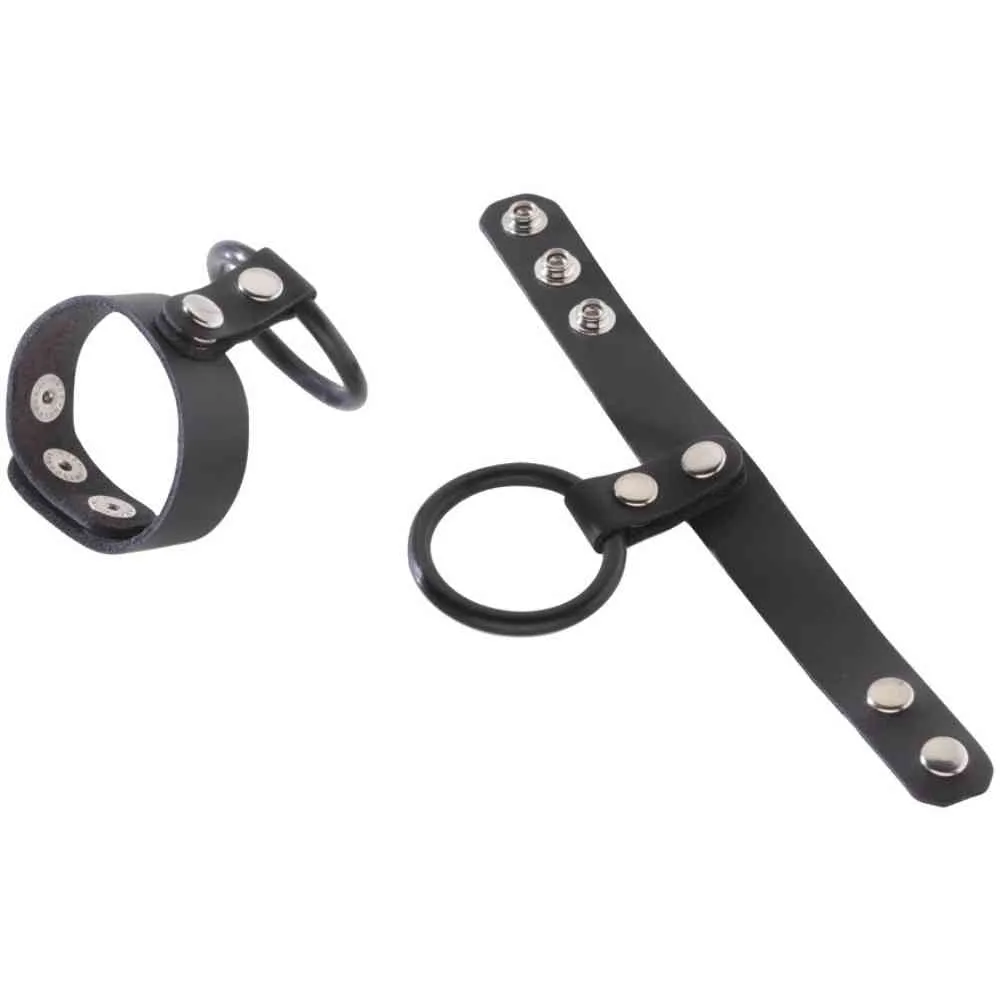 Leder Dual Ring "Staminator" – Bild 3