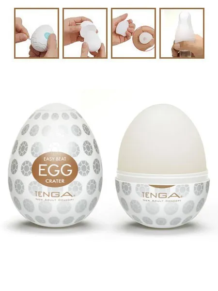 Tenga Ona Egg Crater: Einweg-Masturbator Tenga Ona Egg Crater: Einweg-Masturbator