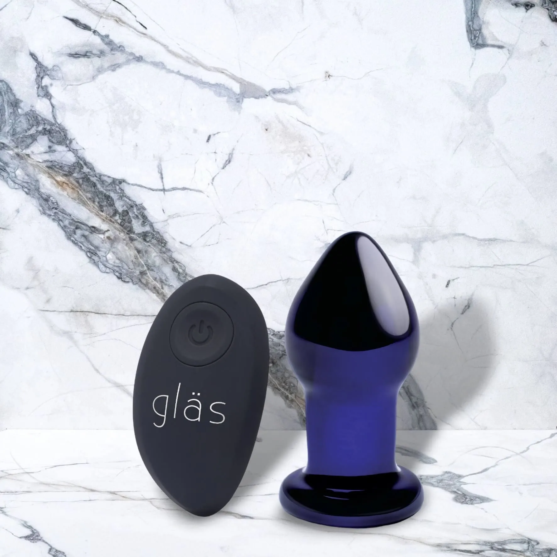 Gläs - Vibrierender Butt Plug Gläs - Vibrierender Butt Plug