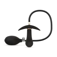 Anal Collection - Aufblasbarer Butt Plug mit Pumpe 8 cm - Schwarz Anal Collection - Aufblasbarer Butt Plug mit Pumpe 8 cm - Schwarz