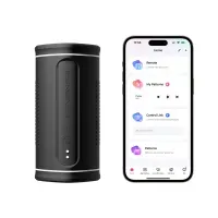 Lovense - Automatischer Masturbator Mit App - Schwarz Lovense - Automatischer Masturbator Mit App - Schwarz