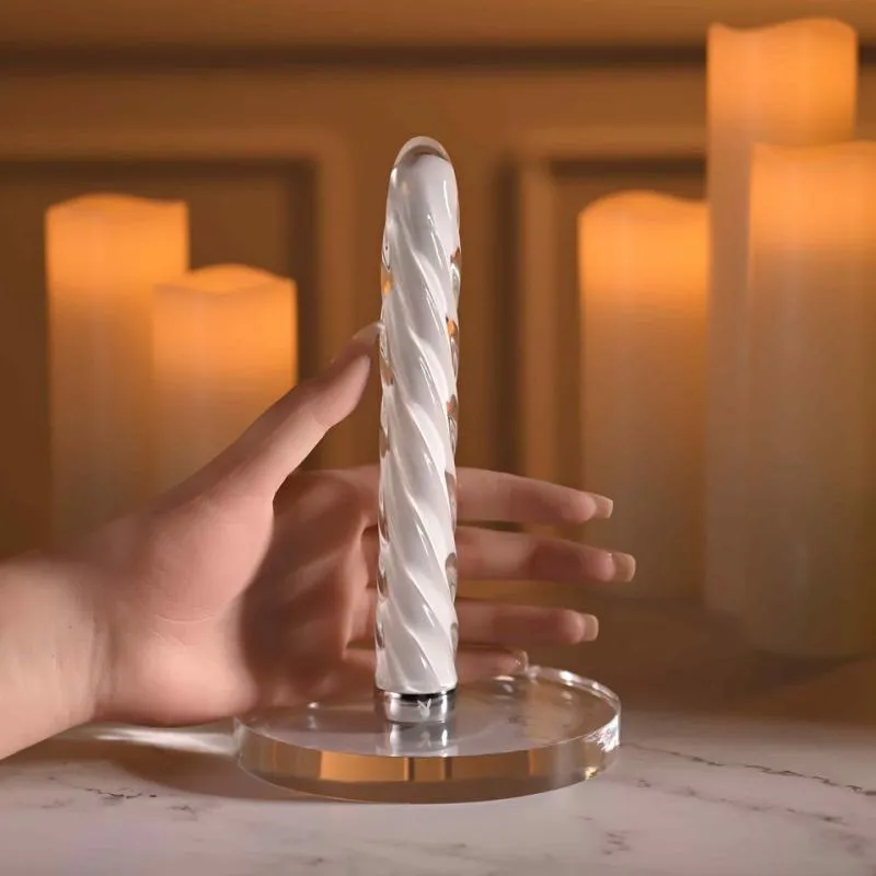 Playboy - In A Twist Glas-Vibrator – Bild 3