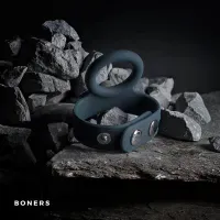 Boners »Strap S/M« verstellbarer Penis- & Hodenring Boners »Strap S/M« verstellbarer Penis- & Hodenring