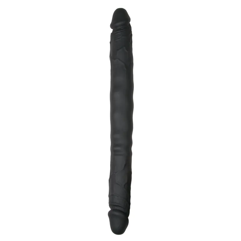 Doppelendiger Dildo - Schwarz Doppelendiger Dildo - Schwarz