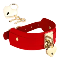 Heart-Lock-Key Collar Heart-Lock-Key Collar