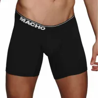 Langer Herren Boxer, schwarz Langer Herren Boxer, schwarz