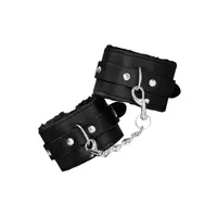 Plush Bonded Leather Wrist Cuffs Plush Bonded Leather Wrist Cuffs