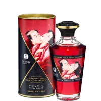 Shunga - Aphrodisierende Wärmende Öl Blazing Cherry 100 ml Shunga - Aphrodisierende Wärmende Öl Blazing Cherry 100 ml