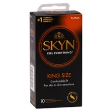 Latexfreie Kondome „King Size“, extra groß Latexfreie Kondome „King Size“, extra groß