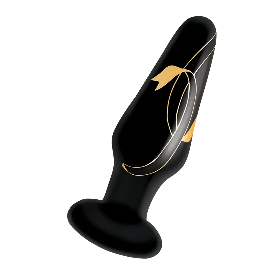 Handblown Glass Plug - 4 Inch, 10,1 cm Handblown Glass Plug - 4 Inch, 10,1 cm