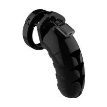 ManCage 04: Keuschheitskäfig 4,5", schwarz