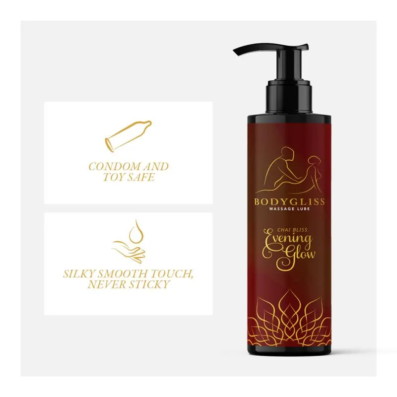 BodyGliss - Massageöl und Gleitmittel in einem Chai Bliss - 150 ml – Bild 5