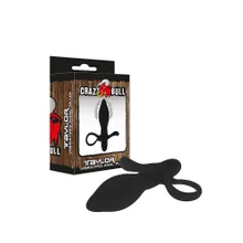 Crazy Bull Taylor: Vibro-Plug, schwarz Crazy Bull Taylor: Vibro-Plug, schwarz