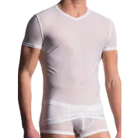 MANSTORE M101: V-Neck-Shirt, weiß (M) MANSTORE M101: V-Neck-Shirt, weiß (M)