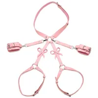 Bondage Harness mit Schleifen M/L - Rosa Bondage Harness mit Schleifen M/L - Rosa