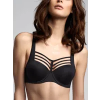 Marlies Dekkers Leading Strings: Padded Balcony BH, schwarz (70 C) Marlies Dekkers Leading Strings: Padded Balcony BH, schwarz (70 C)