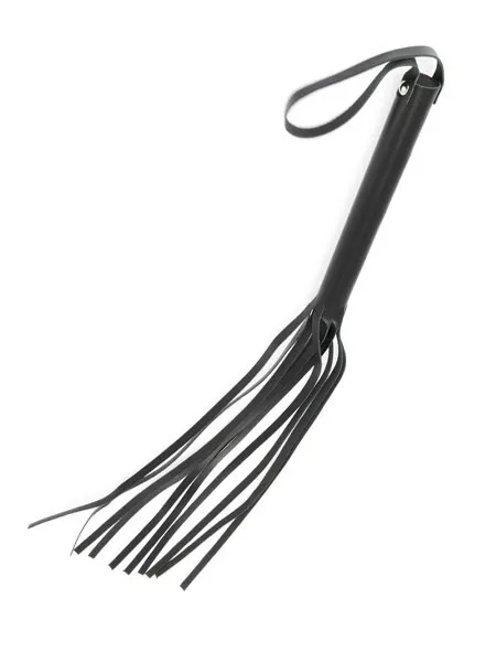 Lederpeitsche mit 8 Riemen (S), schwarz Lederpeitsche mit 8 Riemen (S), schwarz