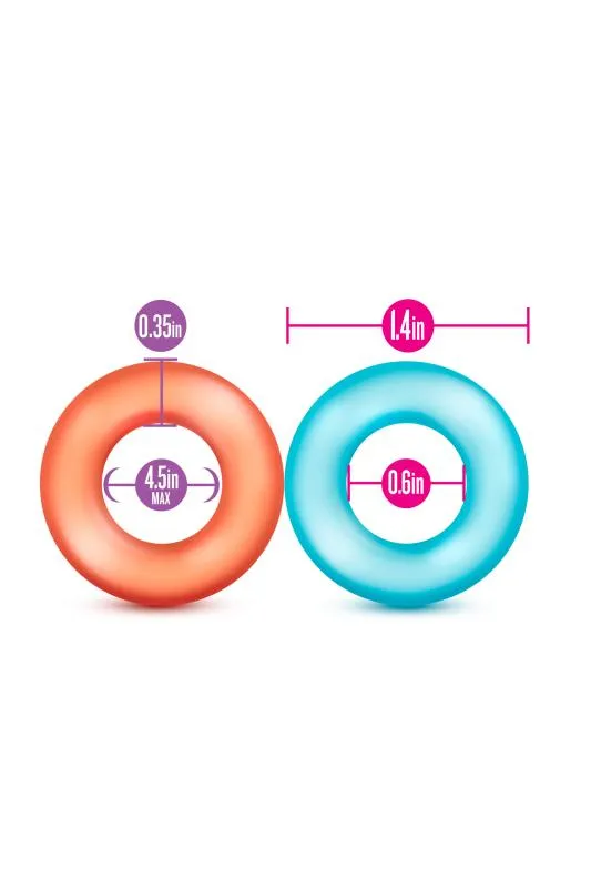 Blush - Play With Me King of the Ring Penisring-Set 6-teilig – Bild 5