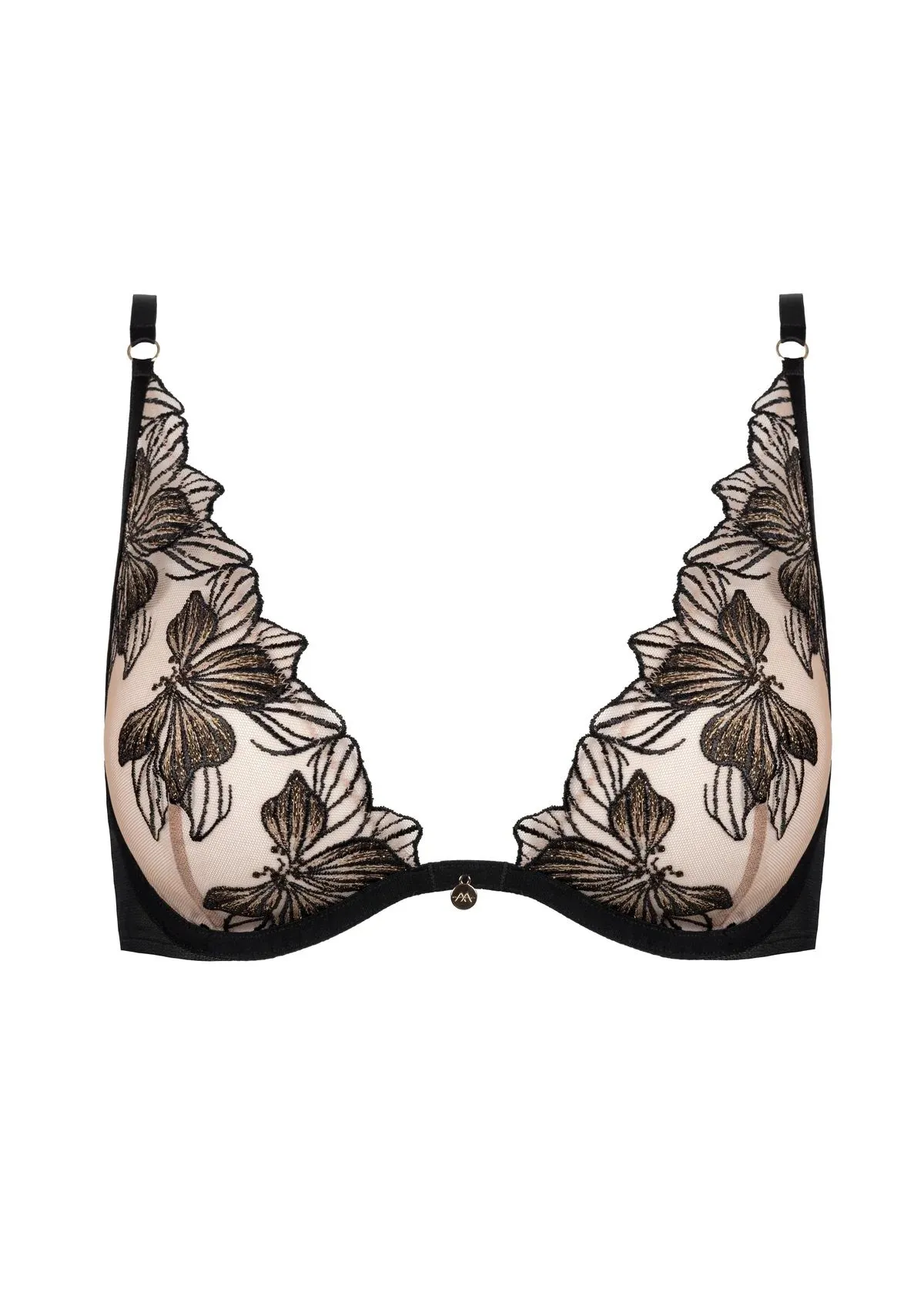 Fleur Defendue Triangel-BH mit Bügeln Größe XL