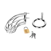 Peniskäfig aus Metall, inkl. Schloss, 12,5 cm Peniskäfig aus Metall, inkl. Schloss, 12,5 cm