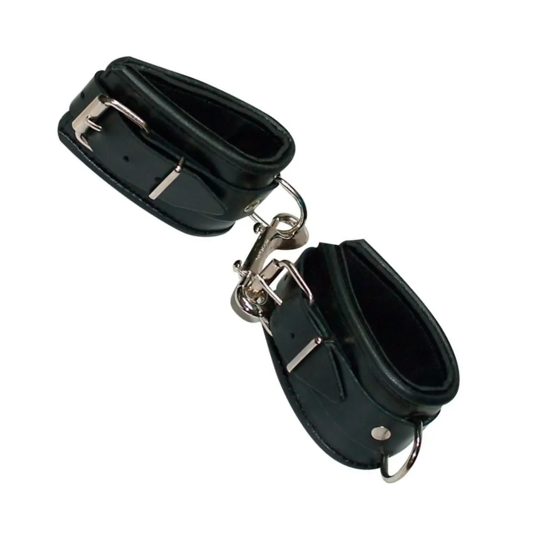 Handfessel aus Leder, gepolstert Handfessel aus Leder, gepolstert