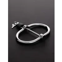 Triune D-Handcuffs: Edelstahl-Handschellen Triune D-Handcuffs: Edelstahl-Handschellen