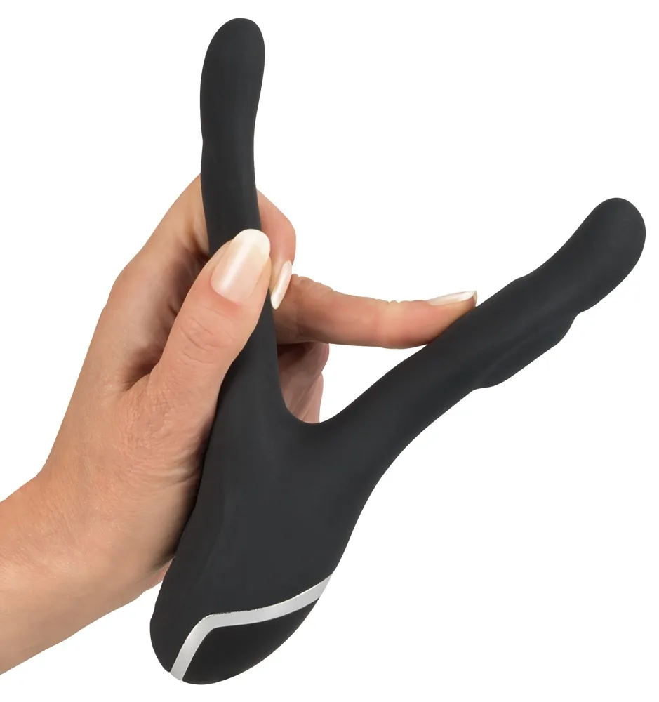 Doppelvibrator, 18,7 cm, 2 Motoren, 10 Vibrationsmodi – Bild 4