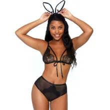 Häschen Kostüm Ouvert, 3-teilig Häschen Kostüm Ouvert, 3-teilig