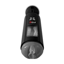 PDX Elite Ultimate Milker: Masturbator mit Akustik-Action, schwarz PDX Elite Ultimate Milker: Masturbator mit Akustik-Action, schwarz