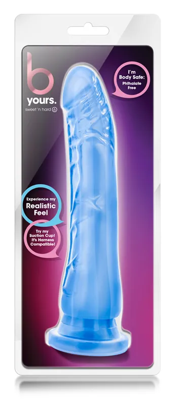 B Yours Sweet 'N Hard Dildo - Blau – Bild 2