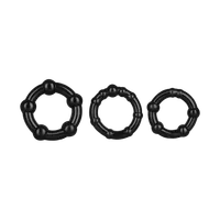 Beaded Cockrings, 3 Teile, 2 - 5 cm Beaded Cockrings, 3 Teile, 2 - 5 cm