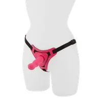 Strap-On mit Schraubgewinde aus Silikon, 12,7 cm Strap-On mit Schraubgewinde aus Silikon, 12,7 cm