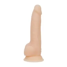Naked Addiction Dual-Density Dong 8": Fester Dildo mit Saugfuß, haut Naked Addiction Dual-Density Dong 8": Fester Dildo mit Saugfuß, haut