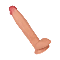 Massiver Naturdildo aus Silikon, 31,5 cm Massiver Naturdildo aus Silikon, 31,5 cm