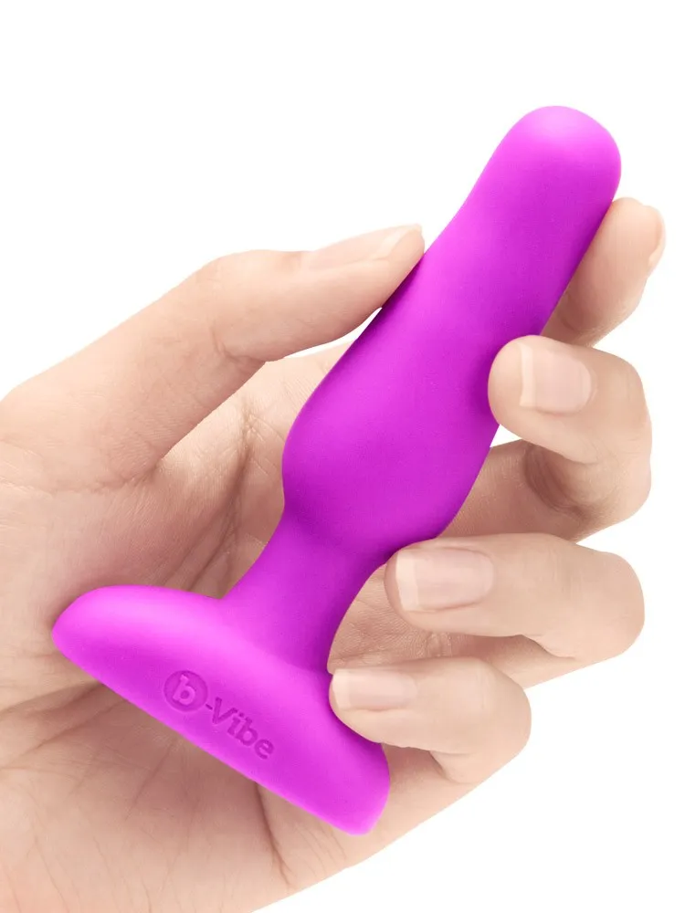 B-Vibe Novice: Vibro-Analplug, lila B-Vibe Novice: Vibro-Analplug, lila