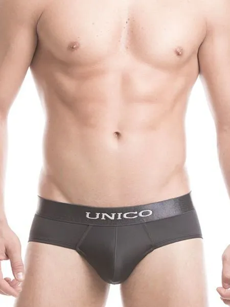 Unico Clasicos Micro: Brief, grau (M) Unico Clasicos Micro: Brief, grau (M)