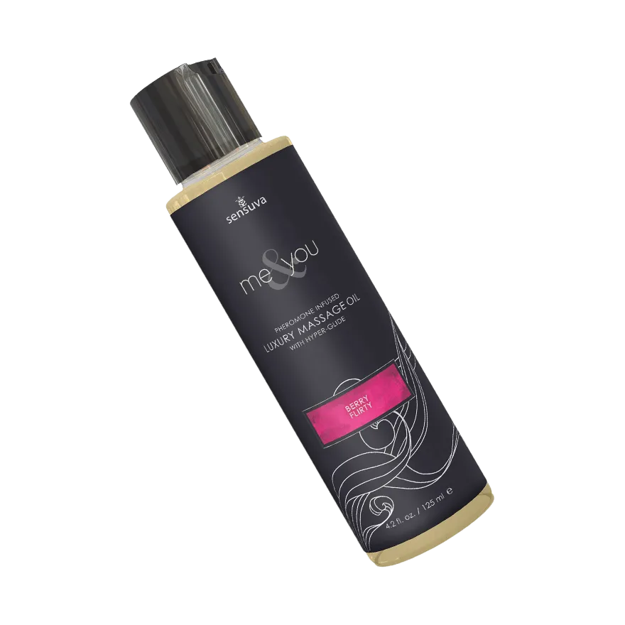 Me and You - Luxury Massage Oil Berry Flirty, 125 ml Me and You - Luxury Massage Oil Berry Flirty, 125 ml