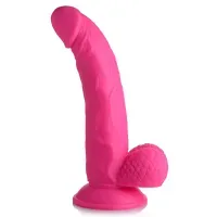 Poppin Dildo 19 cm - Rosa Poppin Dildo 19 cm - Rosa