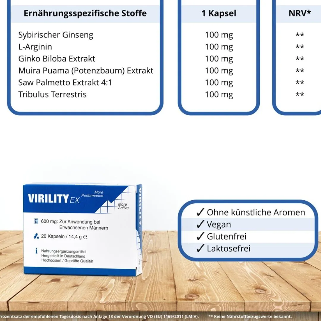 Virility Ex für den aktiven Mann – Bild 4