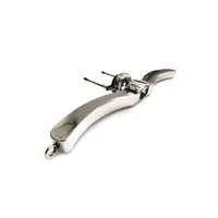 Black Label Stainless Steel The Humbler: Edelstahl-Hodenpranger-/stretcher Black Label Stainless Steel The Humbler: Edelstahl-Hodenpranger-/stretcher