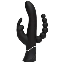 Happy Rabbit – Triple Curve Rabbit Vibrator – Schwarz